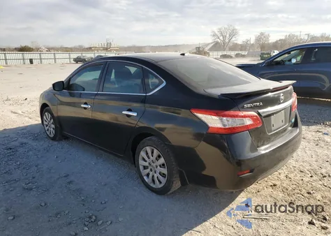 2013 Nissan Sentra S z USA, uszkodzony, nr VIN 3N1AB7AP0DL789720